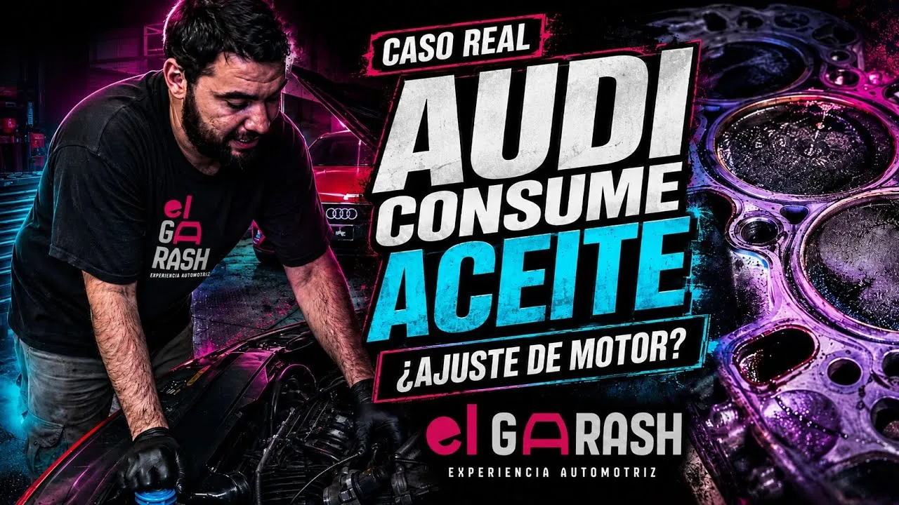 Vista previa del caso real: diagnóstico de consumo de aceite en un Audi